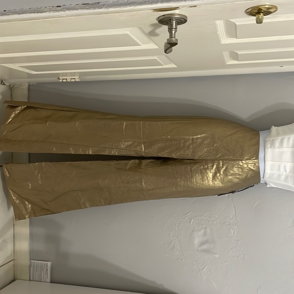Never worn gold pants